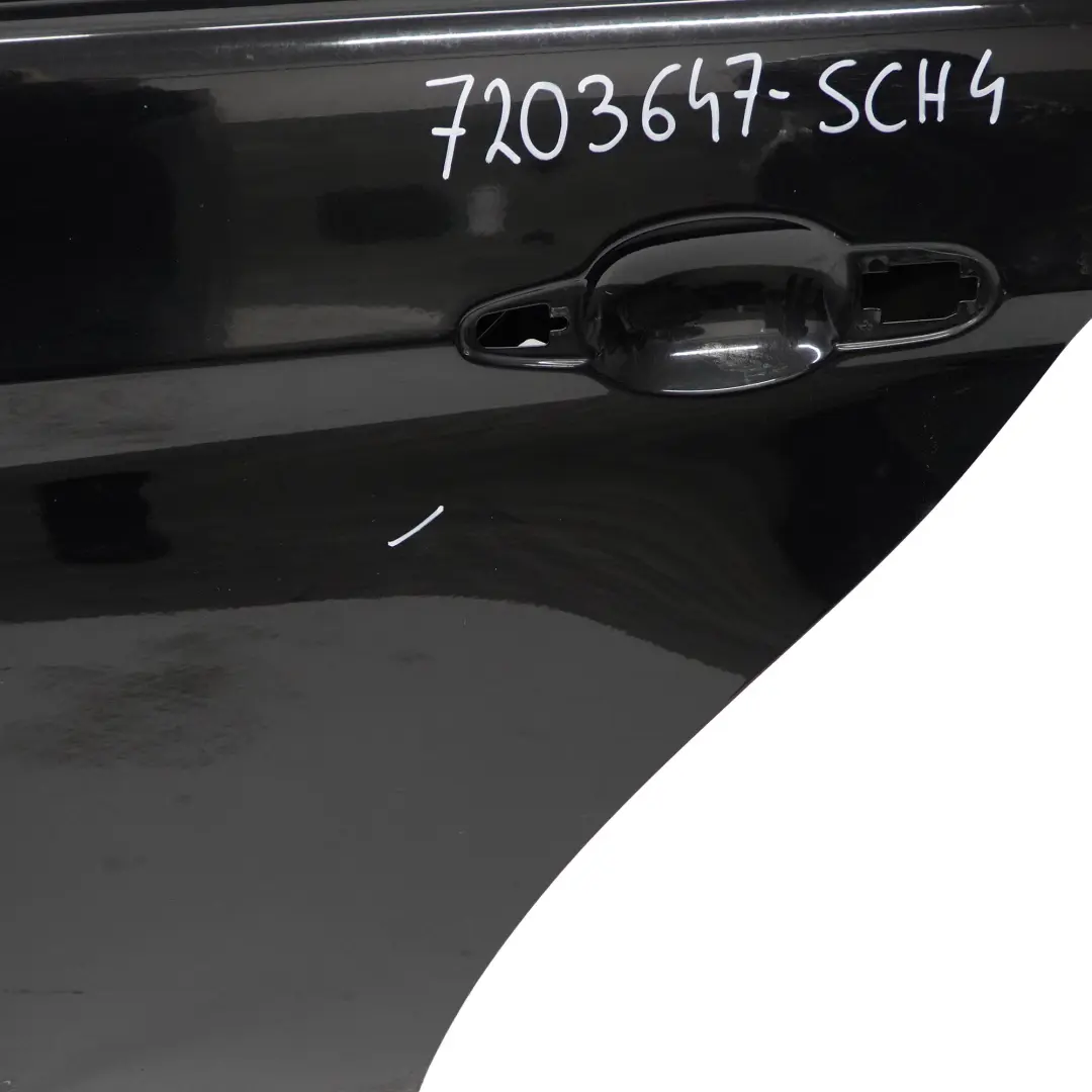 BMW E90 Puerta Trasera Lado Izquierdo Schwarz 2 Negro - 668 - SKU 7203647-SCH4 - Número de pieza 7203647