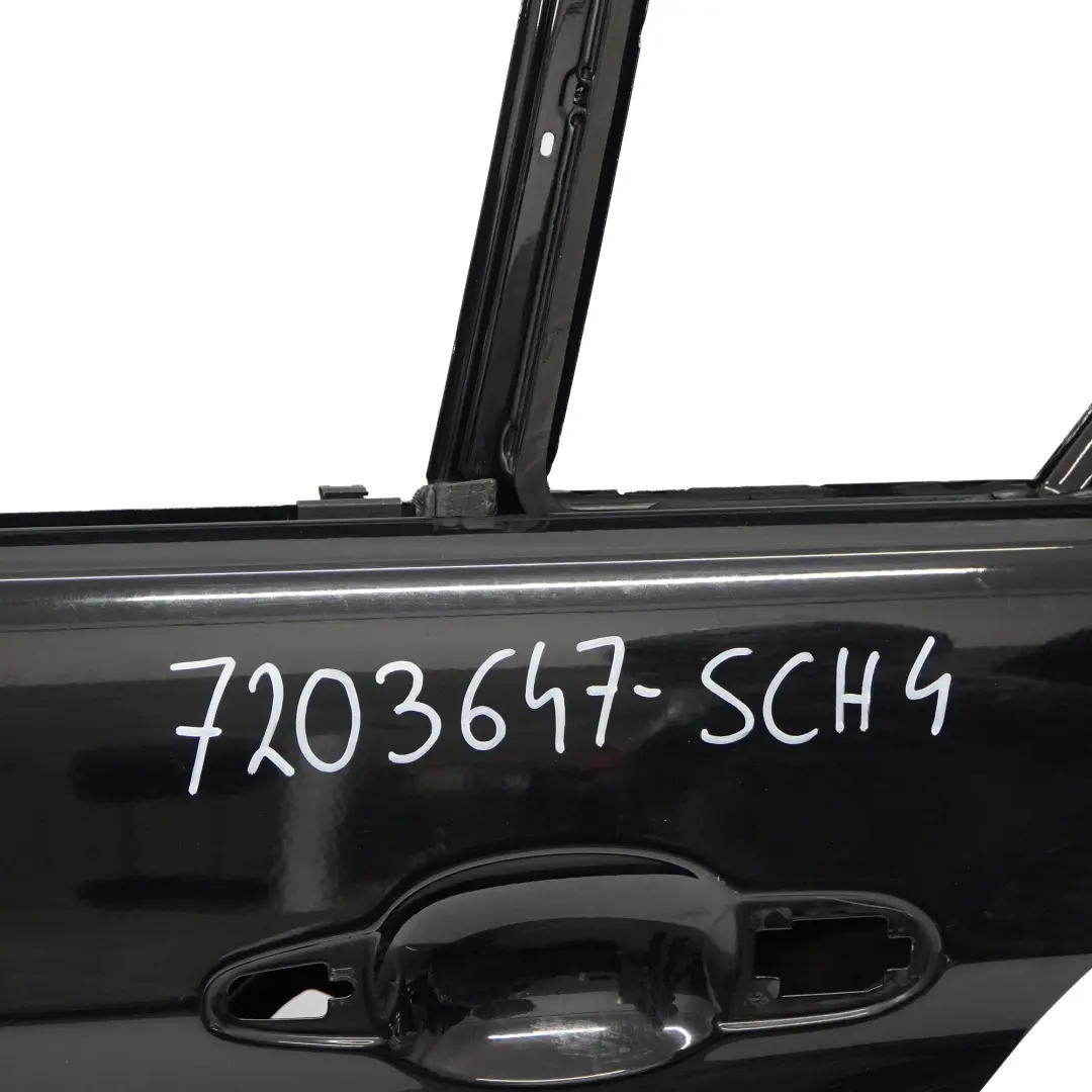 BMW E90 Porte Arriere Gauche Noir - 668 - SKU 7203647-SCH4 - Numéro de pièce 7203647
