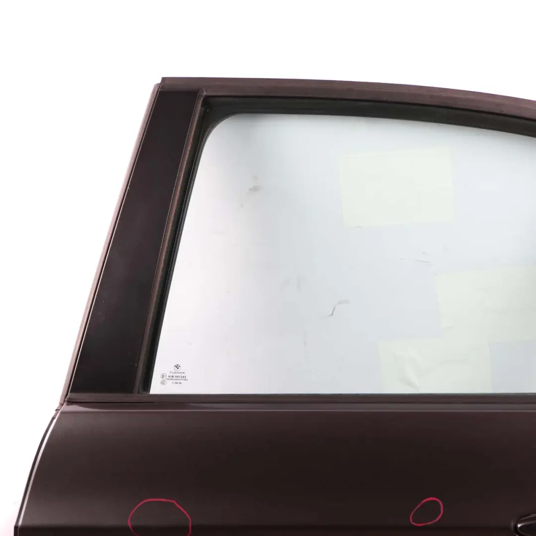 Door Rear Left N/S Sparkling Graphite Metallic - A22 to BMW 3 E90 Saloon with Part number 7203647 BMW 3 E90 Saloon Door Rear Left N/S Sparkling Graphite Metallic - A22 - SKU 7203647-SG4 - Part number 7203647