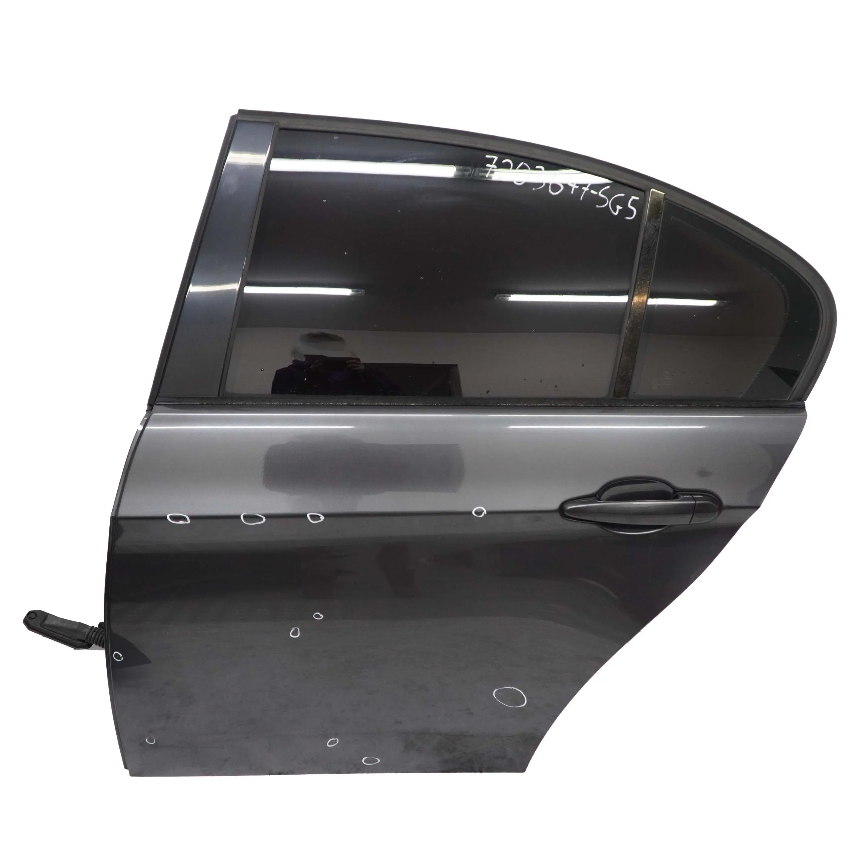 BMW 3 E90 Door Rear Left N/S Sparkling Graphite Metallic - A22