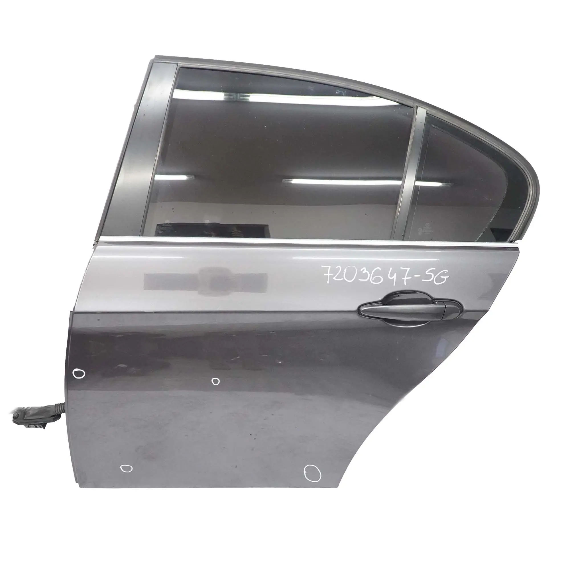 BMW E90 Berlina Puerta Trasera Izquierda Sparkling Graphite Metallic - A22