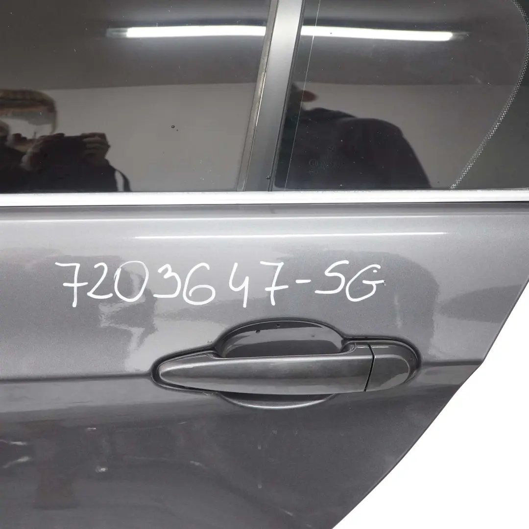 BMW 3 E90 Drzwi Lewe Lewy Tył Sparkling Graphite - SKU 7203647-SG - Numer Części 7203647