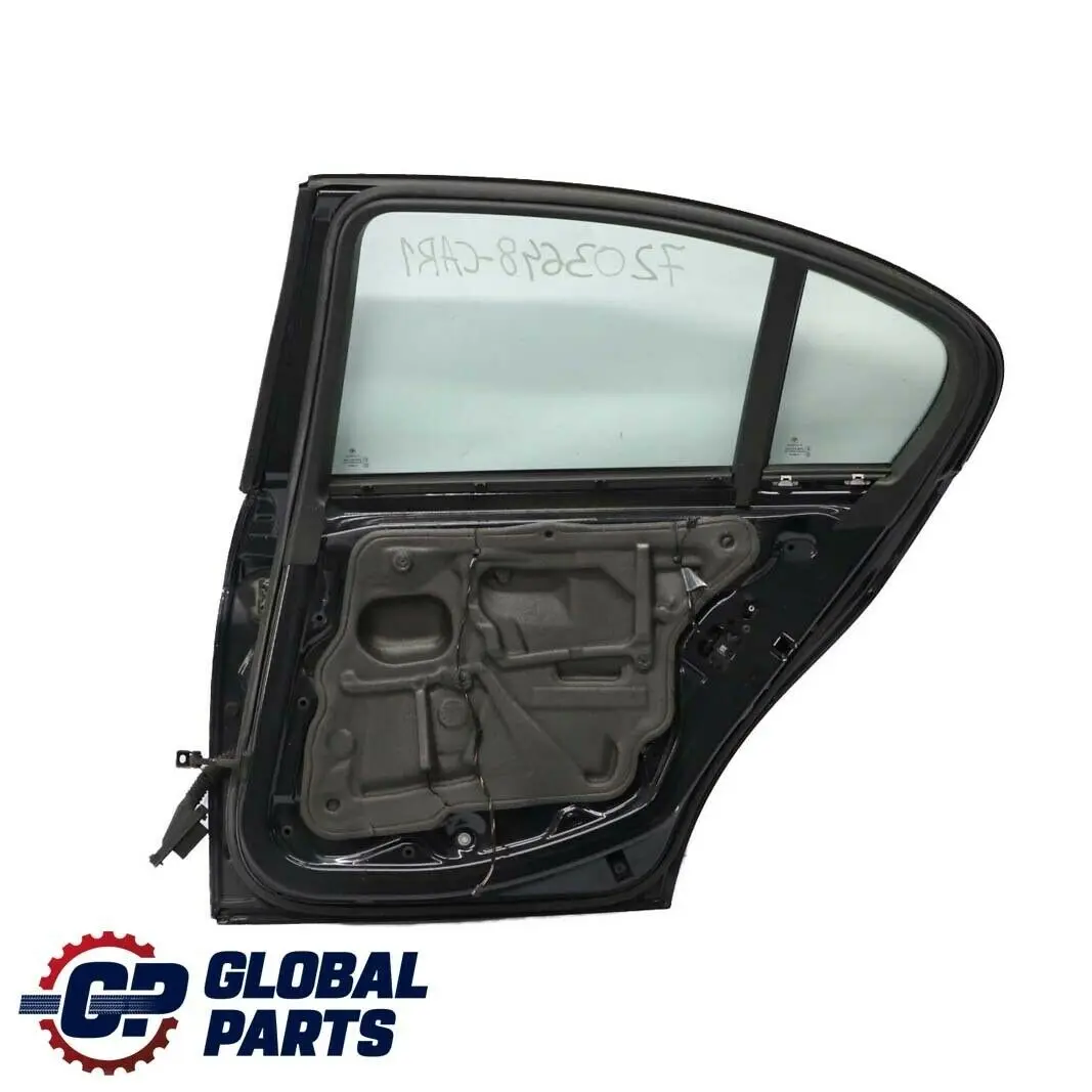 BMW 3 E90 1 Beifahrer Tür Hinten Rechts Carbonschwarz Schwarz Metallic - 416 - SKU 7203648-CAR1 - Teilenummer 7203648