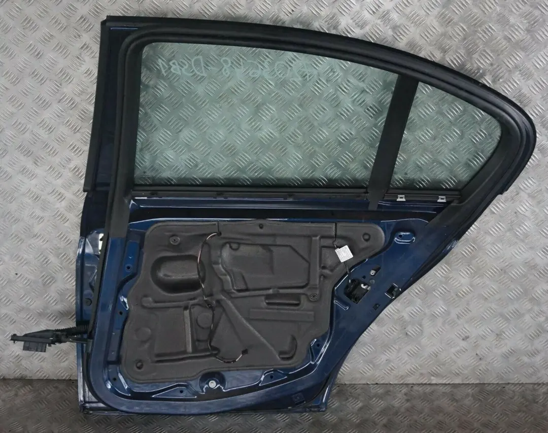 Door Rear Right O/S Tiefseeblau Deep Sea Blue Metallic - A76 to BMW 3 Series E90 1 with Part number 7203648 BMW 3 Series E90 1 Door Rear Right O/S Tiefseeblau Deep Sea Blue Metallic - A76 - SKU 7203648-DSB1 - Part number 7203648