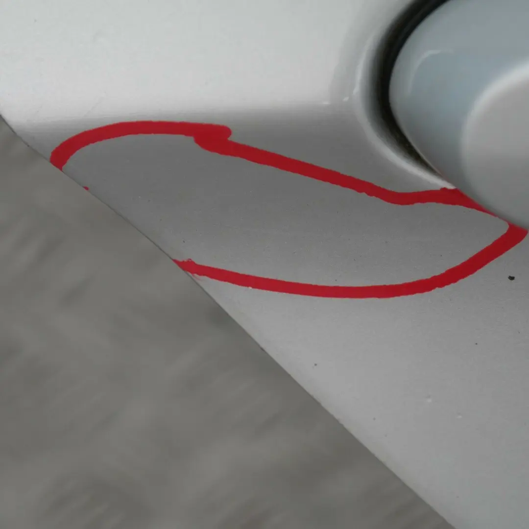 BMW 3 er E90 E90N LCI Beifahrer Tür hinten rechts Titansilber Silber 354 - SKU 7203648-TS6 - Teilenummer 7203648