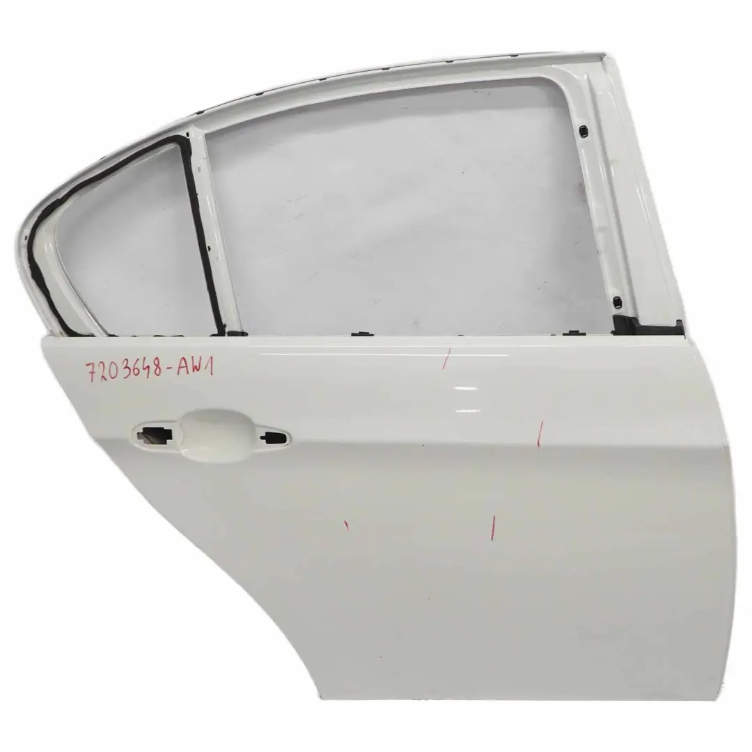 BMW E90 Porta posteriore destra Alpinweiss Alpine White - 300 - SKU 7203648-AW1 - Numero di parte 7203648