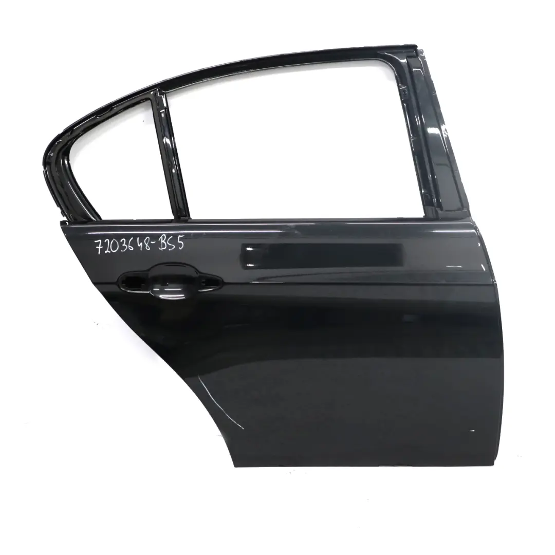 arrière droite Black Sapphire Metallic - 475 pour BMW E90 Porte à propos du numéro de pièce 7203648 BMW E90 Porte arrière droite Black Sapphire Metallic - 475 - SKU 7203648-BS5 - Numéro de pièce 7203648