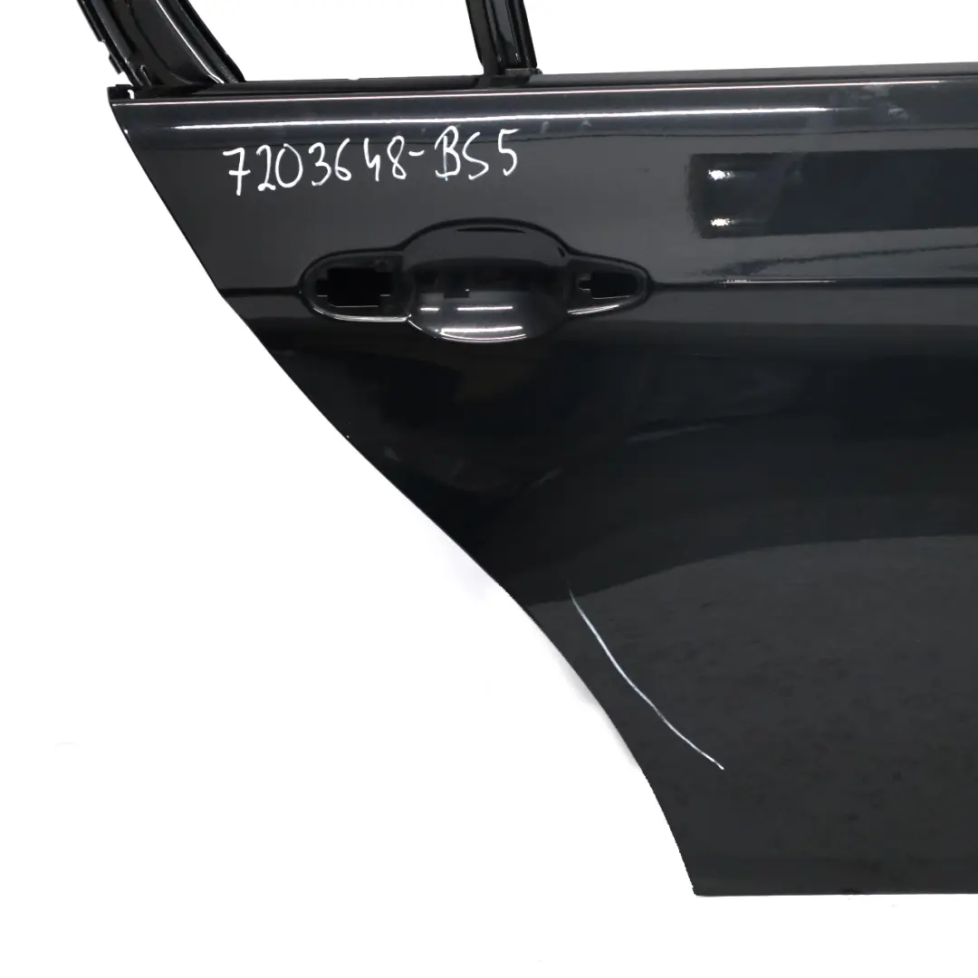 Tür hinten rechts Schwarz Saphir Metallic - 475 für BMW E90 mit Teilenummer 7203648 BMW E90 Tür hinten rechts Schwarz Saphir Metallic - 475 - SKU 7203648-BS5 - Teilenummer 7203648