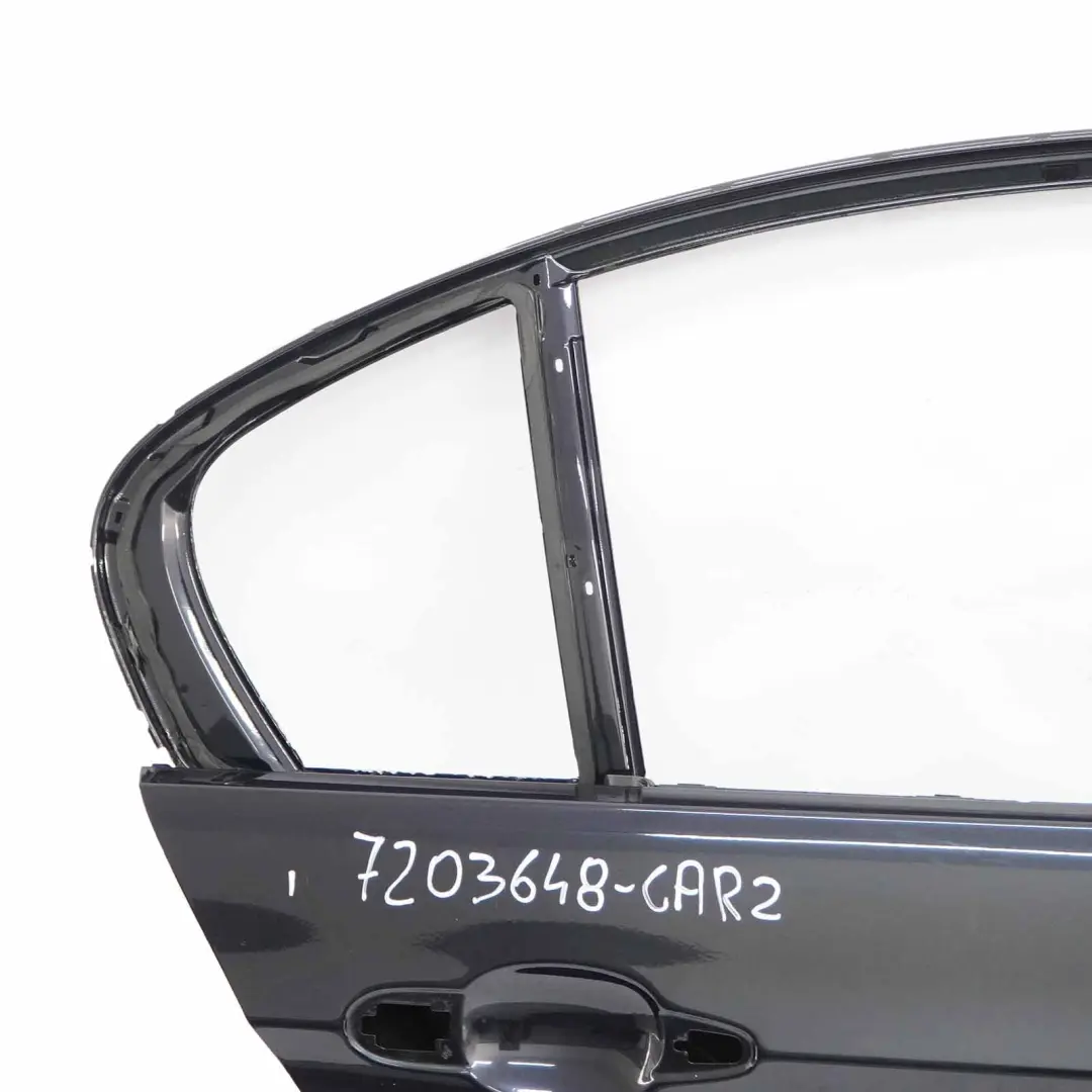 BMW E90 E90N LCi Puerta Trasera Derecha Carbonschwarz Carbon Black - SKU 7203648-CAR2 - Número de pieza 7203648