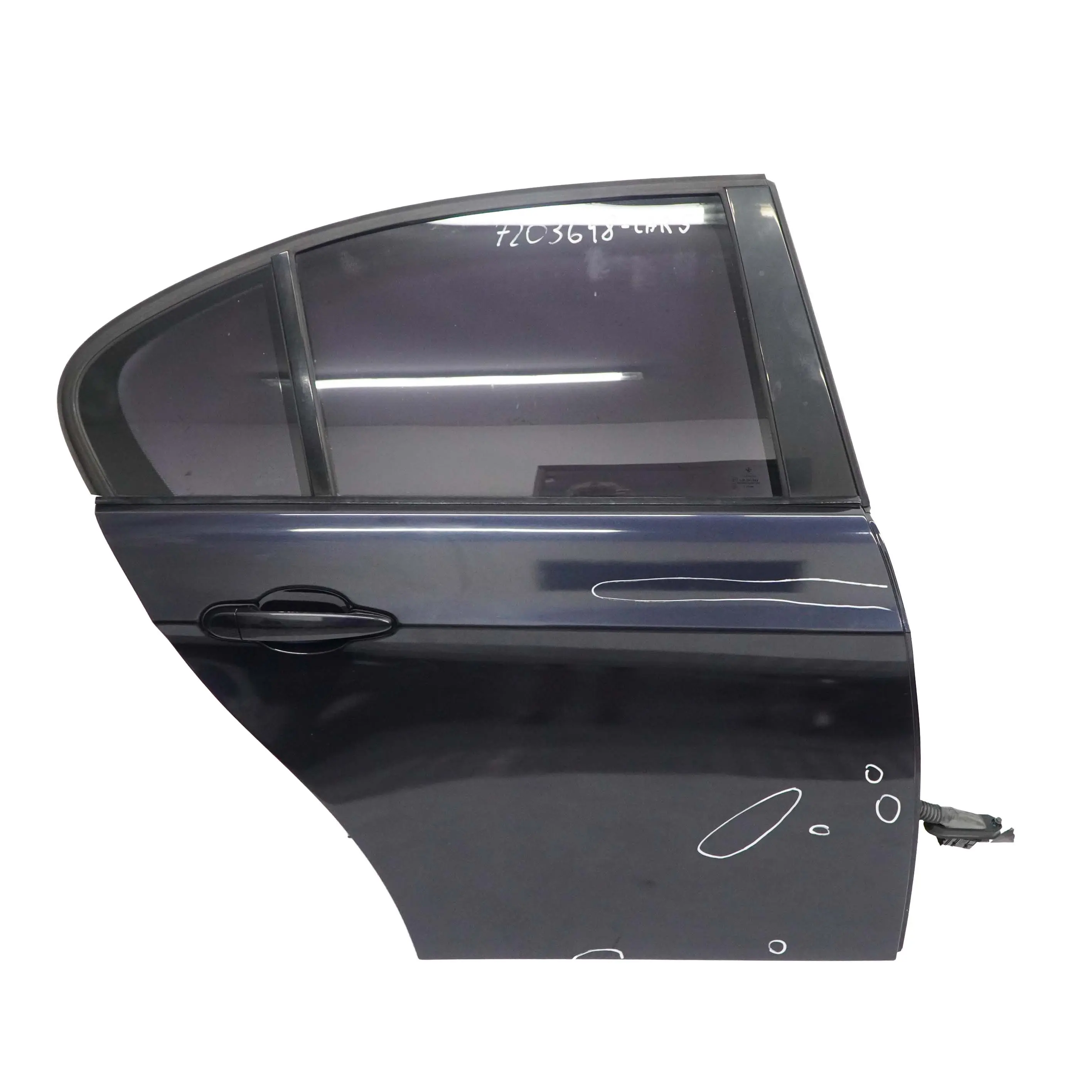 BMW E90 5 Puerta Trasera Derecha Carbonschwarz Negro Carbono - 416