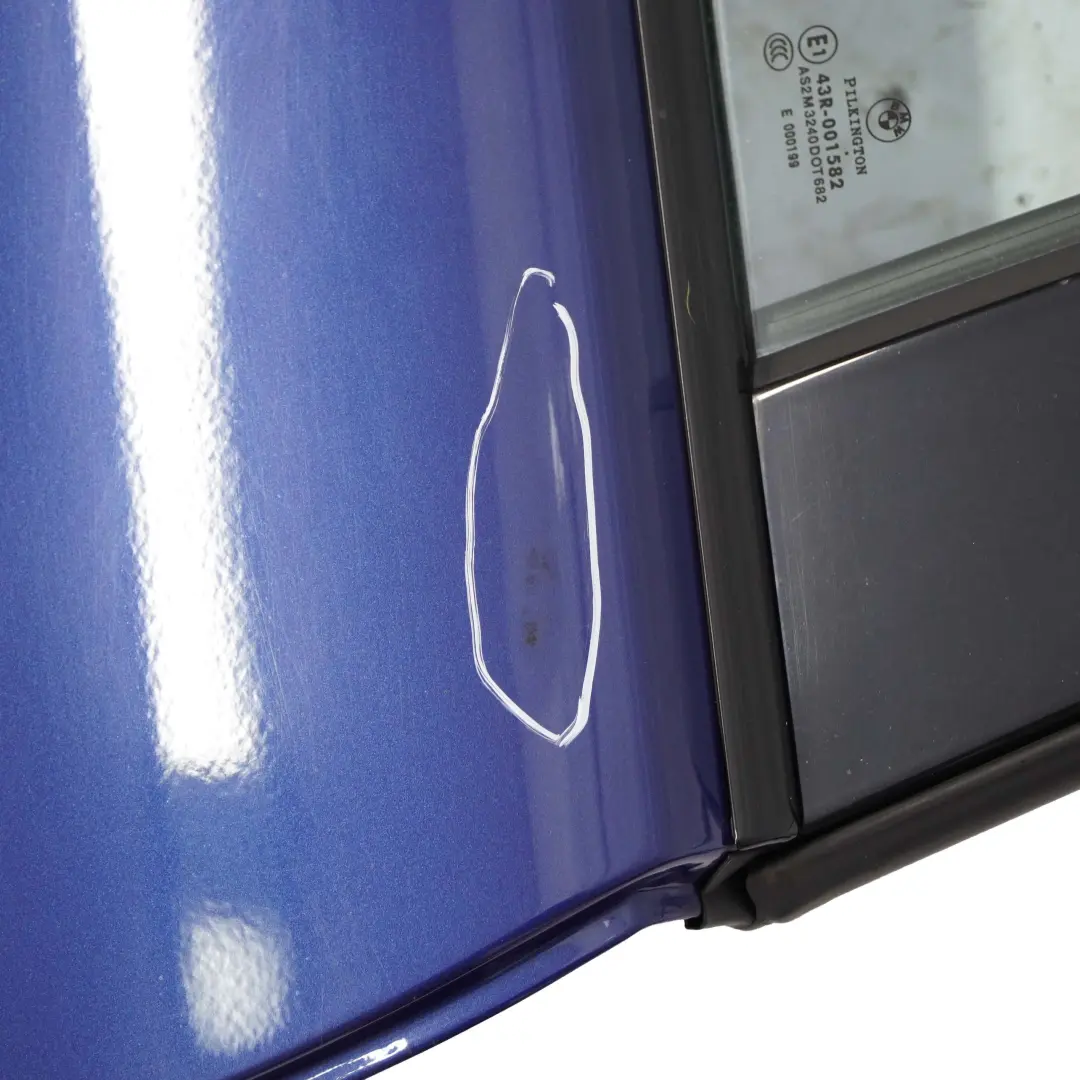 Arriere Droite le Mans Bleu Metallise - 381 pour BMW E90 Porte à propos du numéro de pièce 7203648 BMW E90 Porte Arriere Droite le Mans Bleu Metallise - 381 - SKU 7203648-LMB3 - Numéro de pièce 7203648