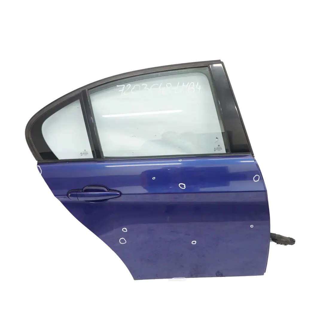 Tür Hinten Rechts Le Mans Blau Metallic - 381 für BMW 3 E90 mit Teilenummer 7203648 BMW 3 E90 Tür Hinten Rechts Le Mans Blau Metallic - 381 - SKU 7203648-LMB4 - Teilenummer 7203648