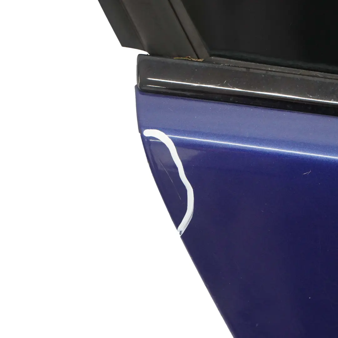 Porta Posteriore Destra O/S Le Mans Blau Blue Metallic - 381 per BMW E90 con numero di parte 7203648 BMW E90 Porta Posteriore Destra O/S Le Mans Blau Blue Metallic - 381 - SKU 7203648-LMB4 - Numero di parte 7203648