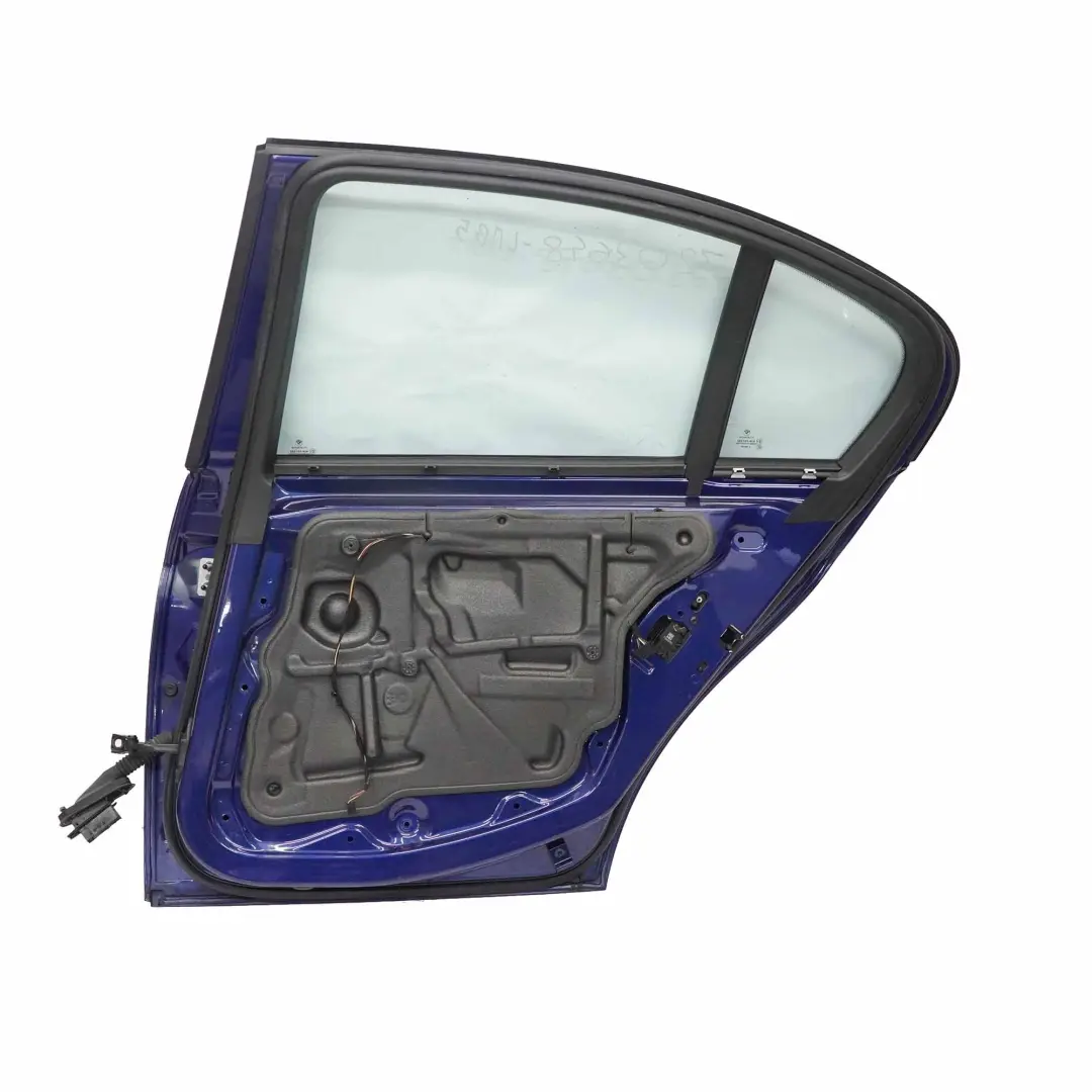 Porta Posteriore Destra O/S Le Mans Blue Metallic - 381 per BMW E90 con numero di parte 7203648 BMW E90 Porta Posteriore Destra O/S Le Mans Blue Metallic - 381 - SKU 7203648-LMB5 - Numero di parte 7203648