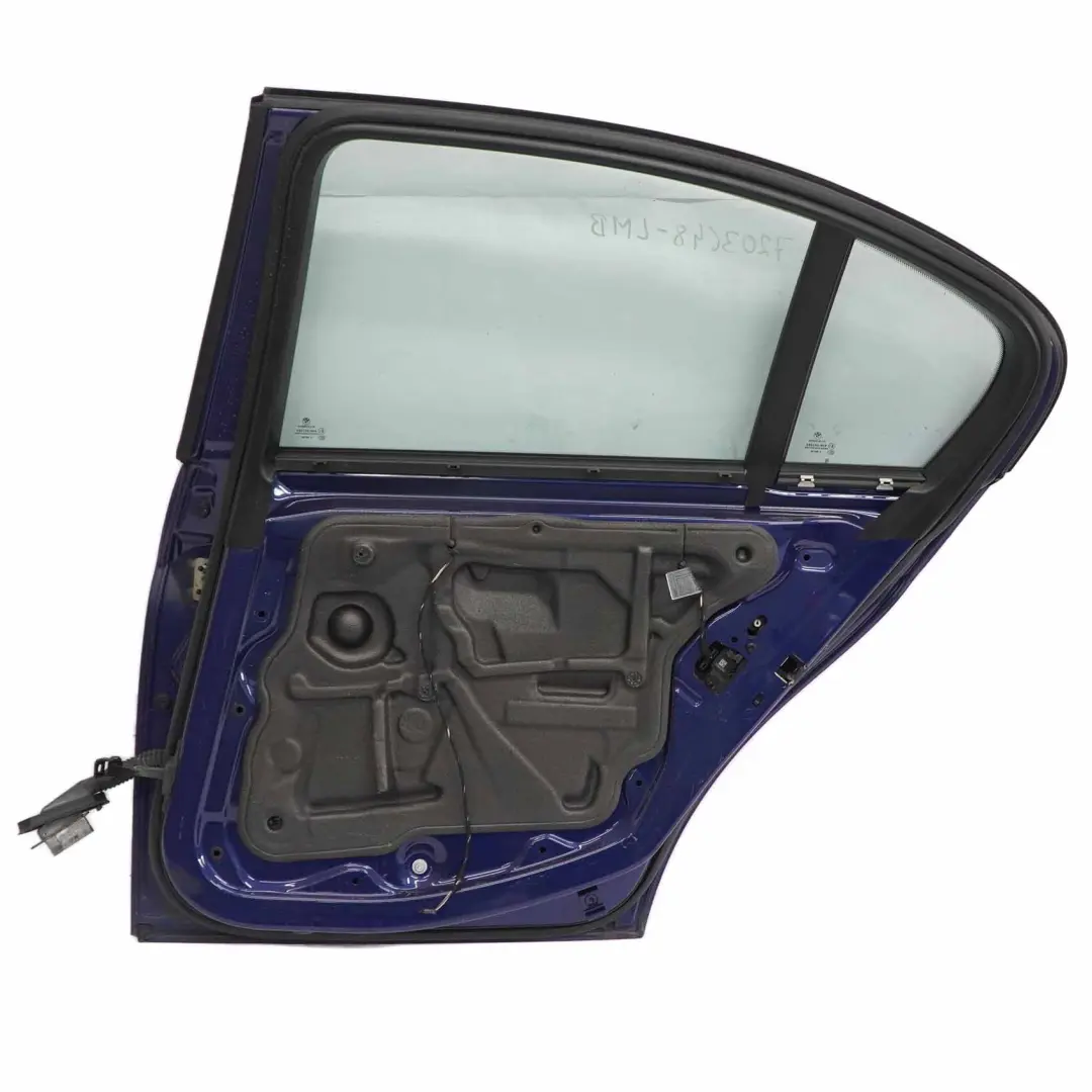 BMW E90 Saloon Door Rear Right O/S Le Mans Blau Blue Metallic - 381 - SKU 7203648-LMB - Part number 7203648