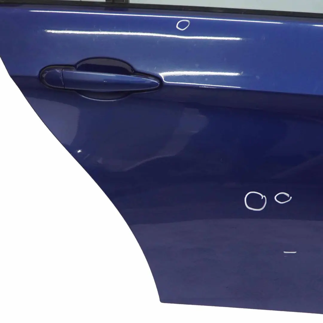 BMW E90 Berlina Puerta Trasera Derecha Le Mans Blau Azul Metalizado - 381 - SKU 7203648-LMB - Número de pieza 7203648