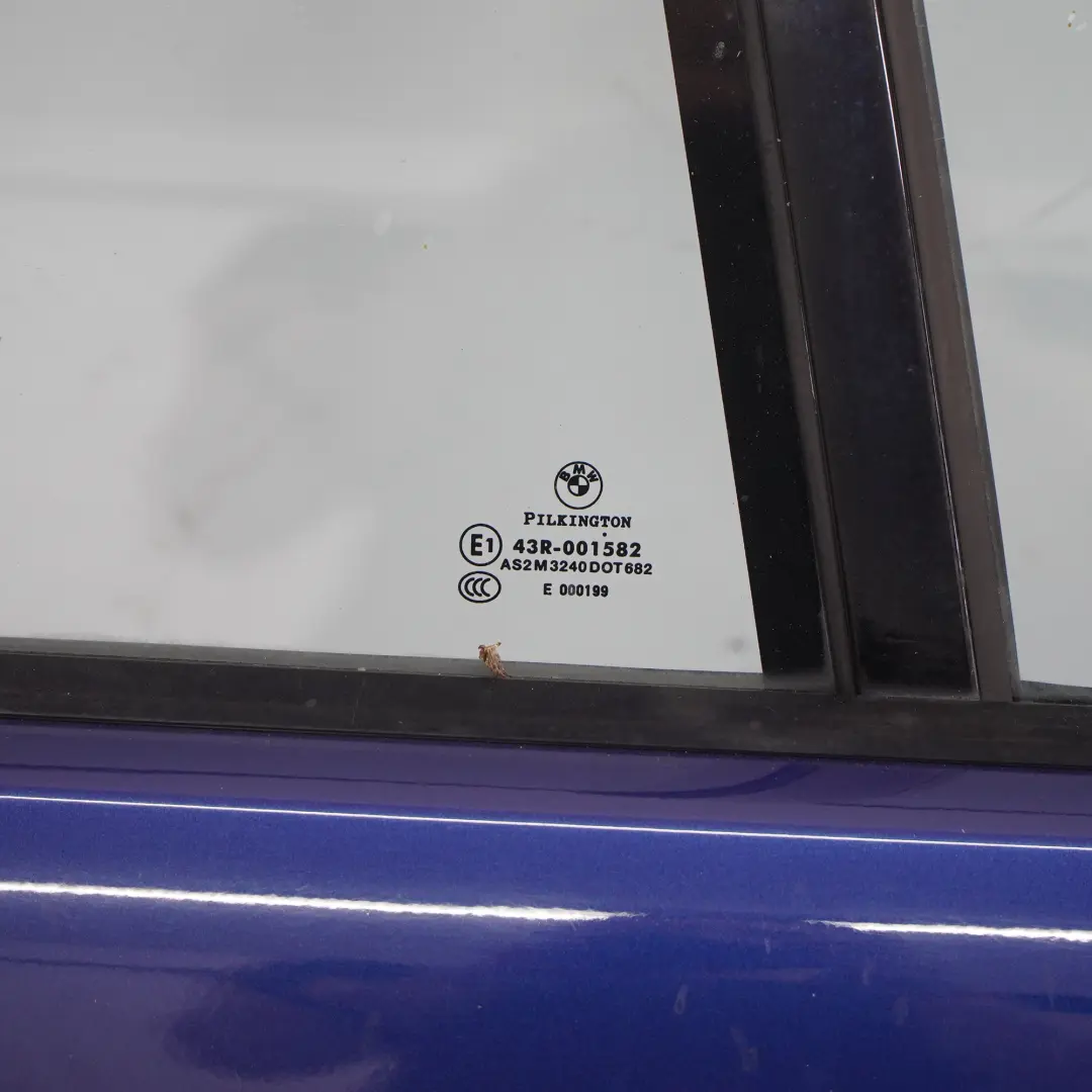 BMW E90 Saloon Door Rear Right O/S Le Mans Blau Blue Metallic - 381 - SKU 7203648-LMB - Part number 7203648