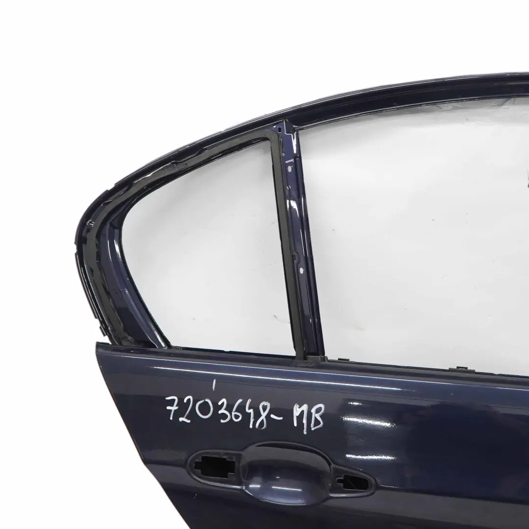 Arrière Droite Monacoblau Bleu Monaco Métallisé - A35 pour BMW E90 Porte à propos du numéro de pièce 7203648 BMW E90 Porte Arrière Droite Monacoblau Bleu Monaco Métallisé - A35 - SKU 7203648-MB - Numéro de pièce 7203648