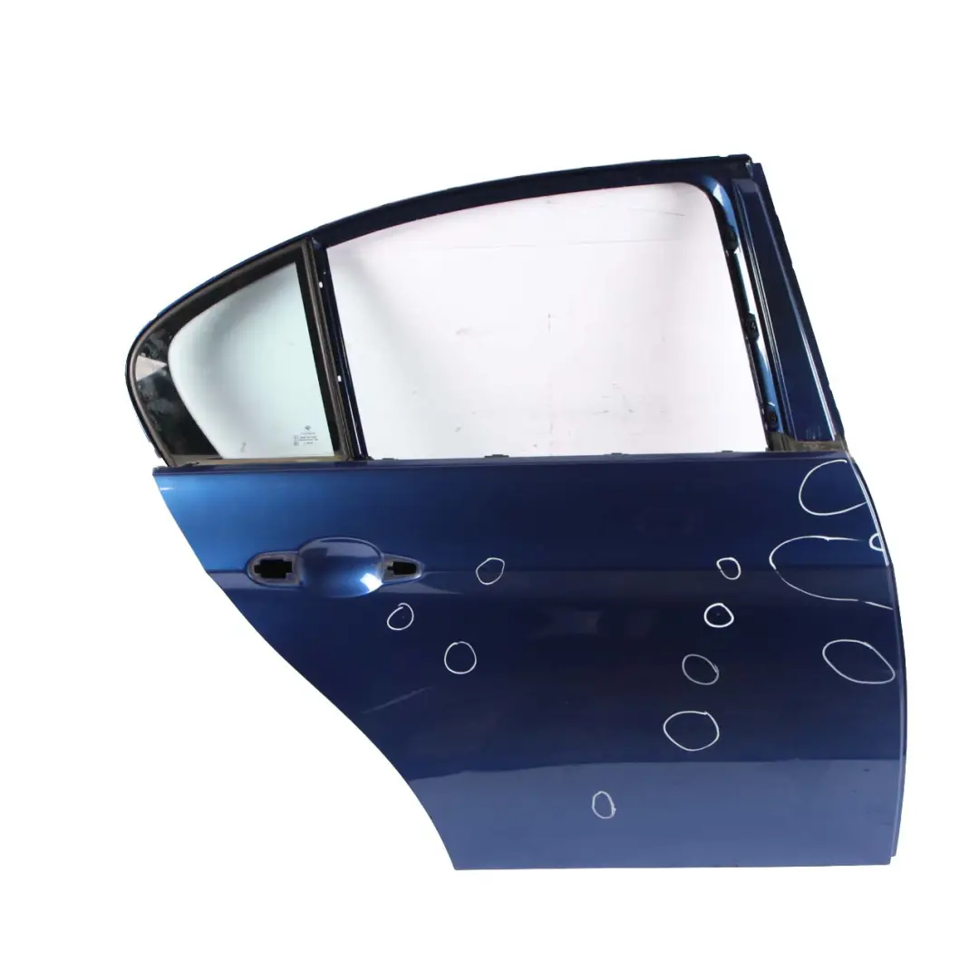 Door Rear Right O/S Montegoblau Blue Blau Metallic A51 to BMW 3 Series E90 1 with Part number 7203648 BMW 3 Series E90 1 Door Rear Right O/S Montegoblau Blue Blau Metallic A51 - SKU 7203648-MTB1 - Part number 7203648