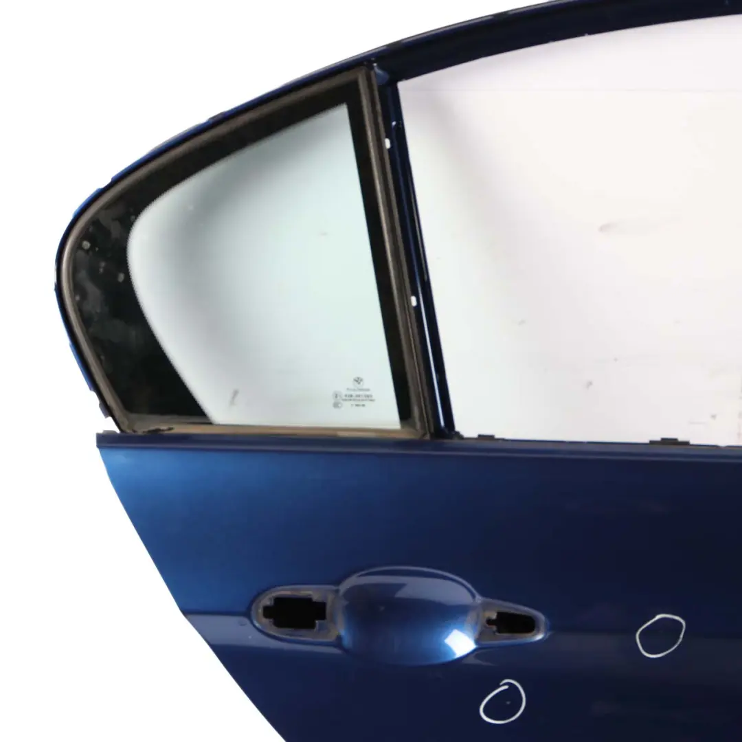 BMW 3 Series E90 1 Door Rear Right O/S Montegoblau Blue Blau Metallic A51 - SKU 7203648-MTB1 - Part number 7203648