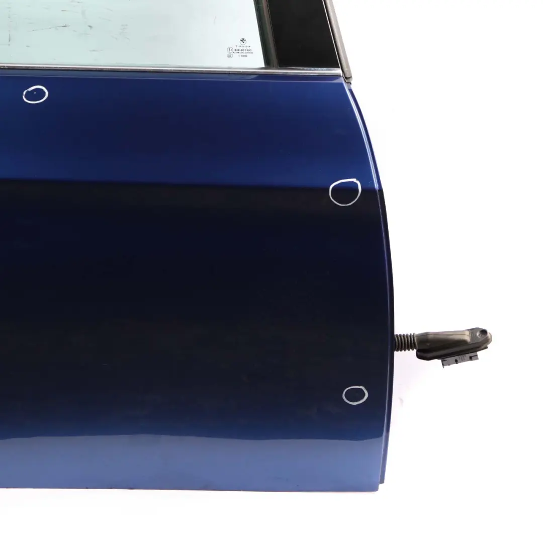 Door Rear Right O/S Montegoblau Montego Blue Metallic - A51 to BMW 3 E90 Saloon with Part number 7203648 BMW 3 E90 Saloon Door Rear Right O/S Montegoblau Montego Blue Metallic - A51 - SKU 7203648-MTB2 - Part number 7203648