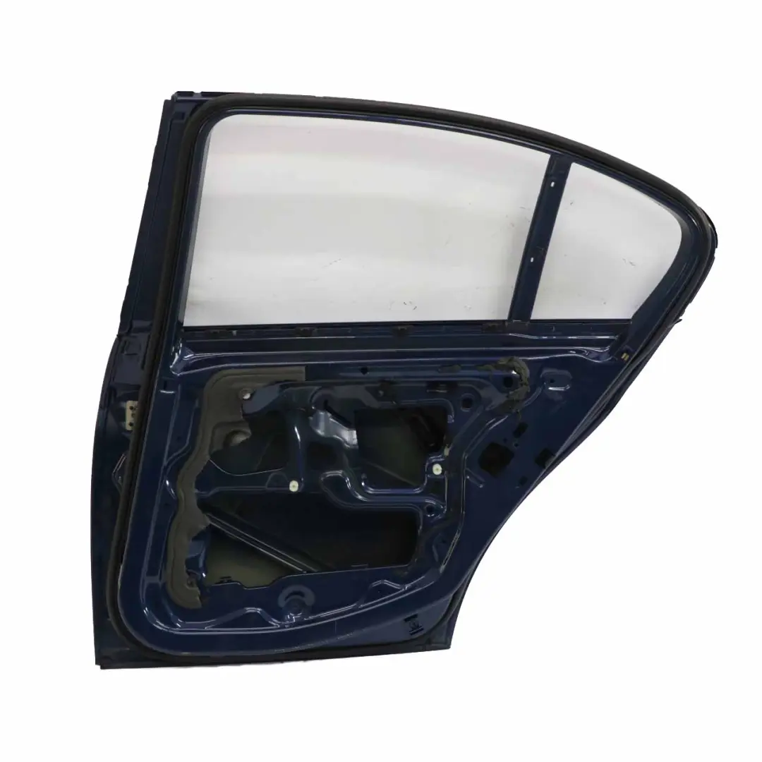BMW E90 Saloon Door Rear Right O/S Mysticblau Blue Metallic - A07 - SKU 7203648-MYS - Part number 7203648
