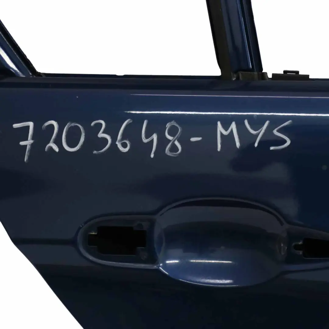 BMW E90 Drzwi Prawe Tylne Mysticblau - A07 - SKU 7203648-MYS - Numer Części 7203648