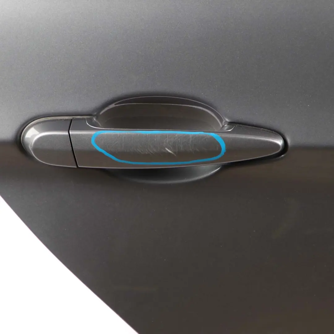 Door Rear Right O/S Spacegrau Grau Grey Metallic - A52 to BMW 3 Series E90 with Part number 7203648 BMW 3 Series E90 Door Rear Right O/S Spacegrau Grau Grey Metallic - A52 - SKU 7203648-SCG2 - Part number 7203648