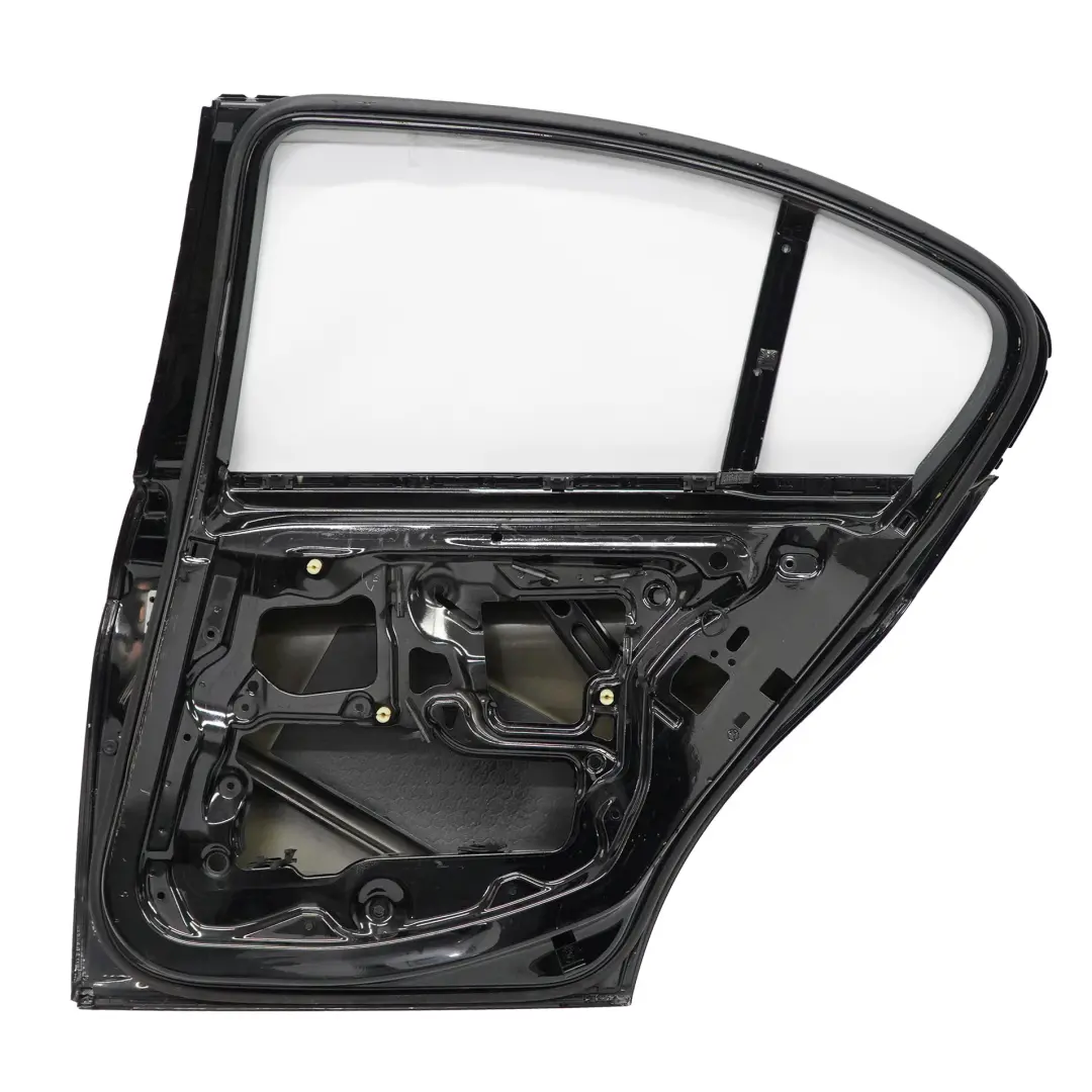 BMW E90 Door Rear Right O/S Shell Panel Black Schwarz 2 - 668 - SKU 7203648-SCH1 - Part number 7203648
