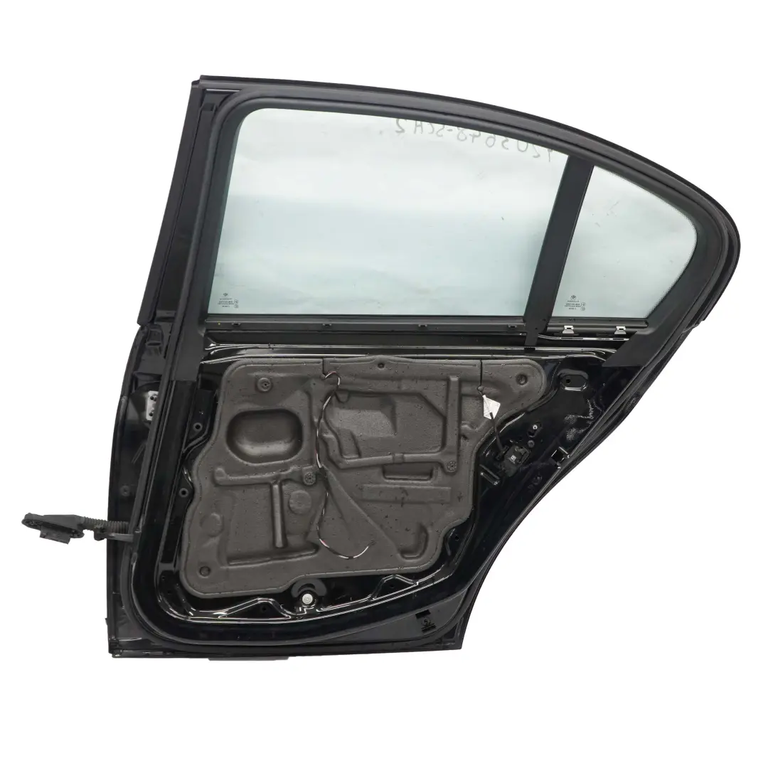Reihe E90 Beifahrer Tür Hinten Rechts Schwarz 2 - 668 für BMW 3 mit Teilenummer 7203648 BMW 3 Reihe E90 Beifahrer Tür Hinten Rechts Schwarz 2 - 668 - SKU 7203648-SCH2 - Teilenummer 7203648