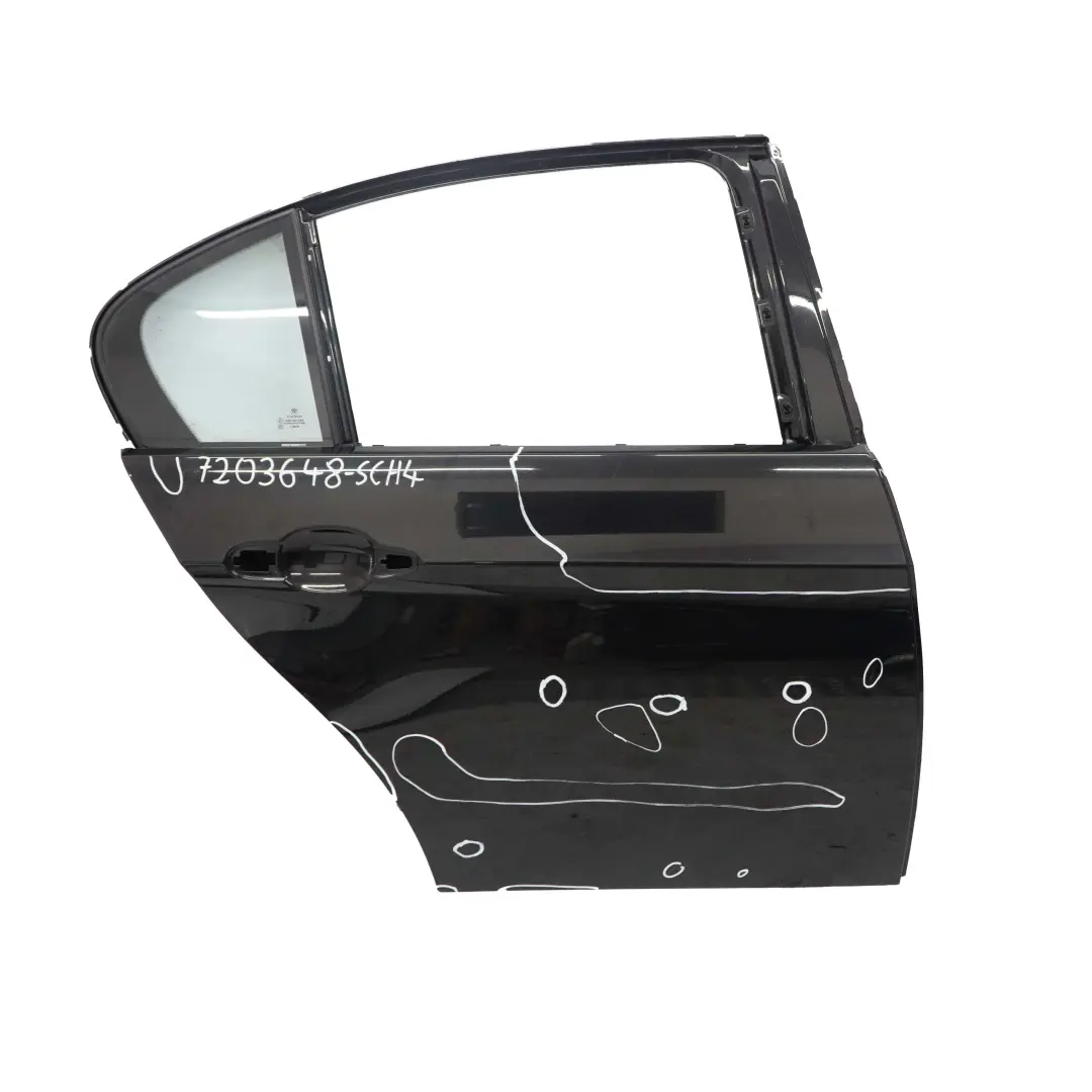 BMW E90 Drzwi Prawe Tylne Schwarz 2 - 668 - SKU 7203648-SCH4 - Numer Części 7203648