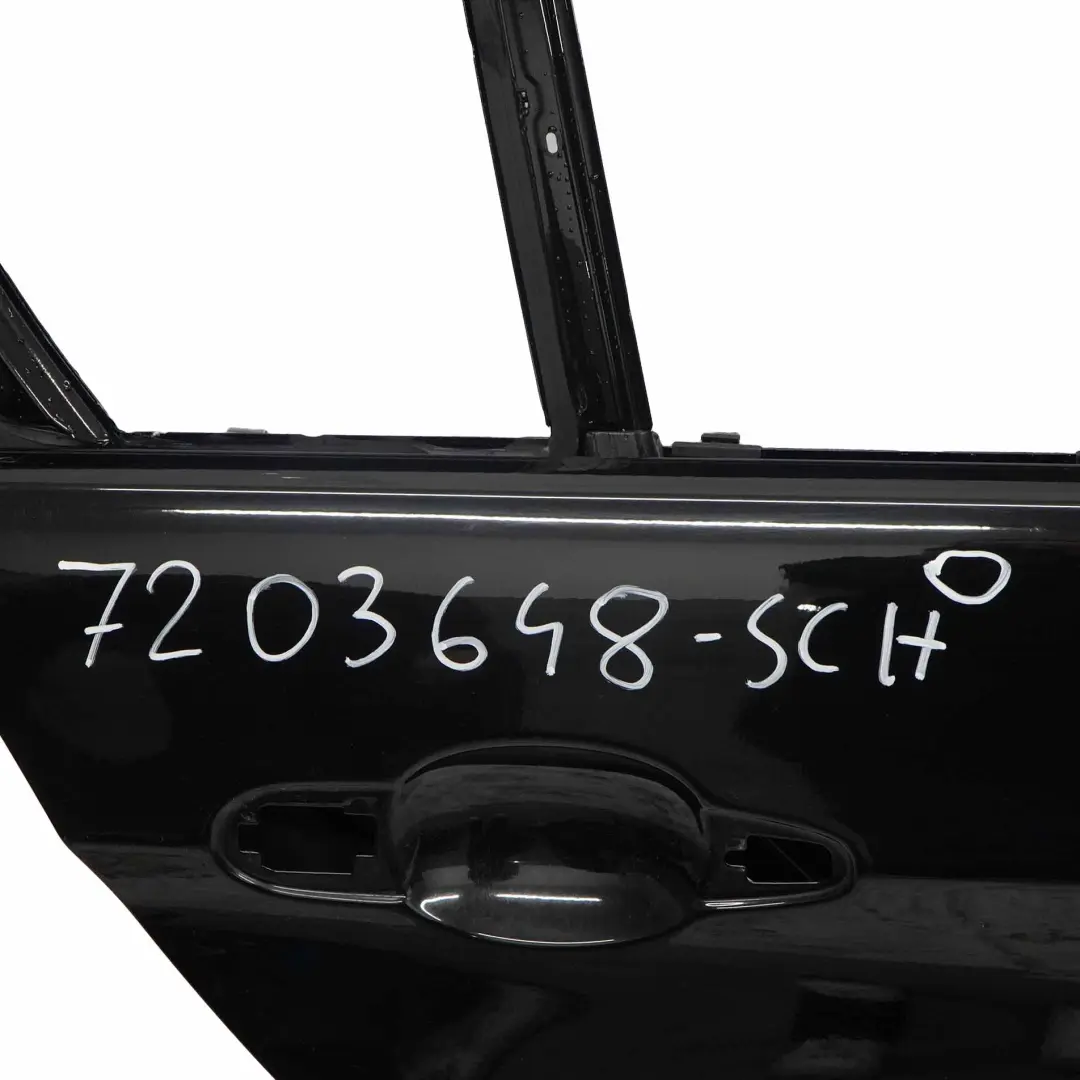 BMW 3 E90 LCI Beifahrer Tür hinten rechts Schwarz 2 - 668 - SKU 7203648-SCH - Teilenummer 7203648