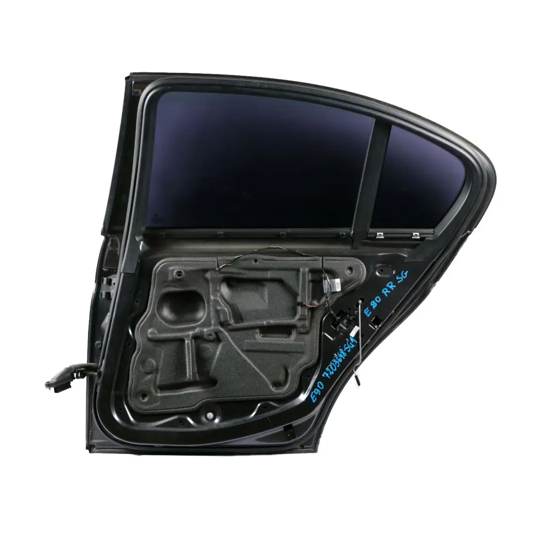 drzwi prawe tylne tył sparkling graphite do BMW E90 o numerze 7203648 BMW E90 drzwi prawe tylne tył sparkling graphite - SKU 7203648-SG1 - Numer Części 7203648