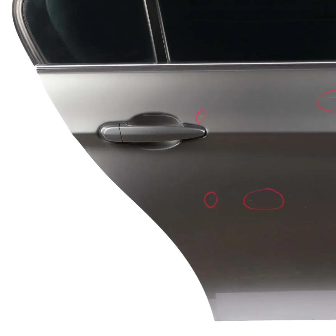 Door Rear Right O/S Sparkling Graphite Metallic - A22 to BMW 3 E90 with Part number 7203648 BMW 3 E90 Door Rear Right O/S Sparkling Graphite Metallic - A22 - SKU 7203648-SG4 - Part number 7203648