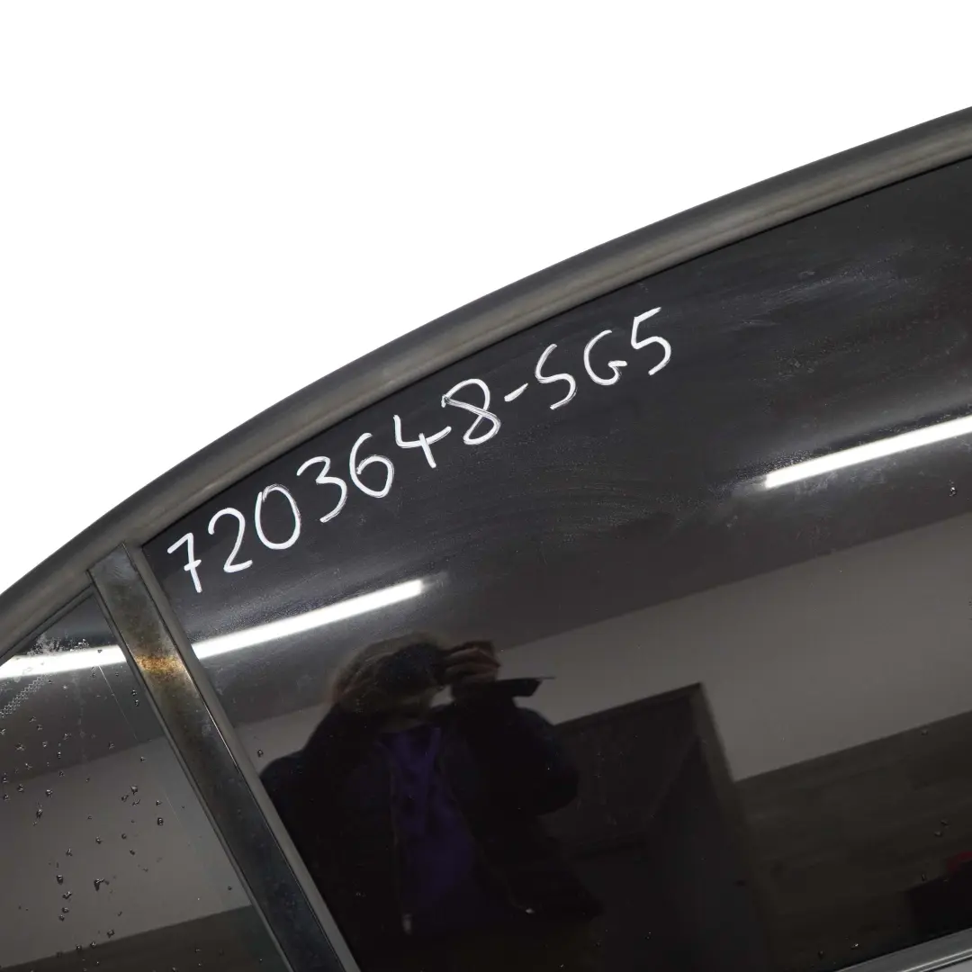 BMW E90 LCI Portiera Posteriore Destra Frizzante Grafite Metallizzato - A22 - SKU 7203648-SG5 - Numero di parte 7203648