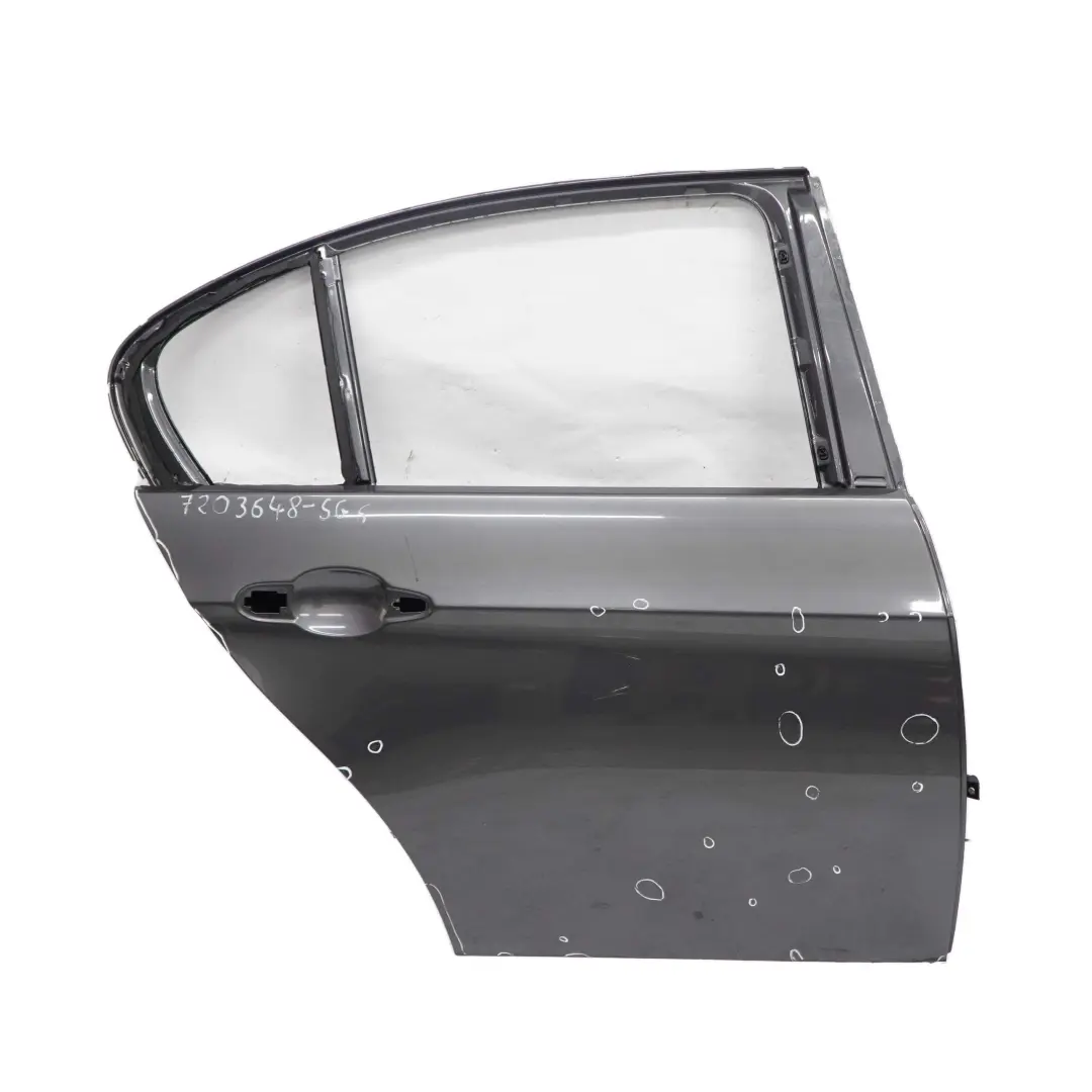 BMW E90 Door Rear Right Side O/S Sparkling Graphite Metallic - A22 - SKU 7203648-SG6 - Part number 7203648