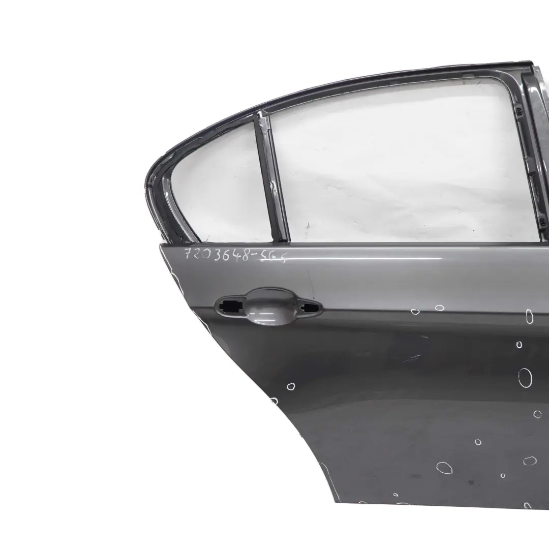BMW E90 Door Rear Right Side O/S Sparkling Graphite Metallic - A22 - SKU 7203648-SG6 - Part number 7203648