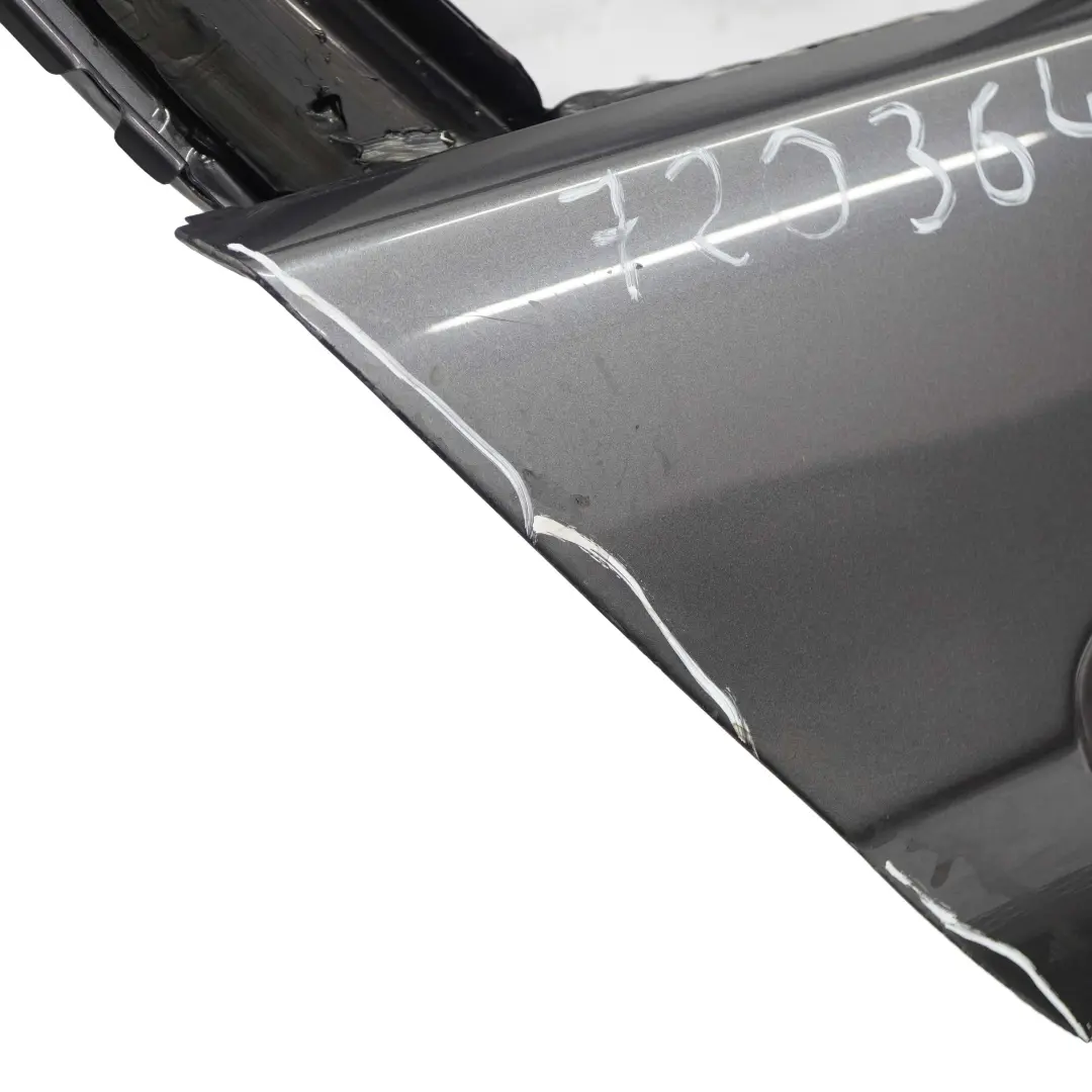 Door Rear Right Side O/S Sparkling Graphite Metallic - A22 to BMW E90 with Part number 7203648 BMW E90 Door Rear Right Side O/S Sparkling Graphite Metallic - A22 - SKU 7203648-SG6 - Part number 7203648