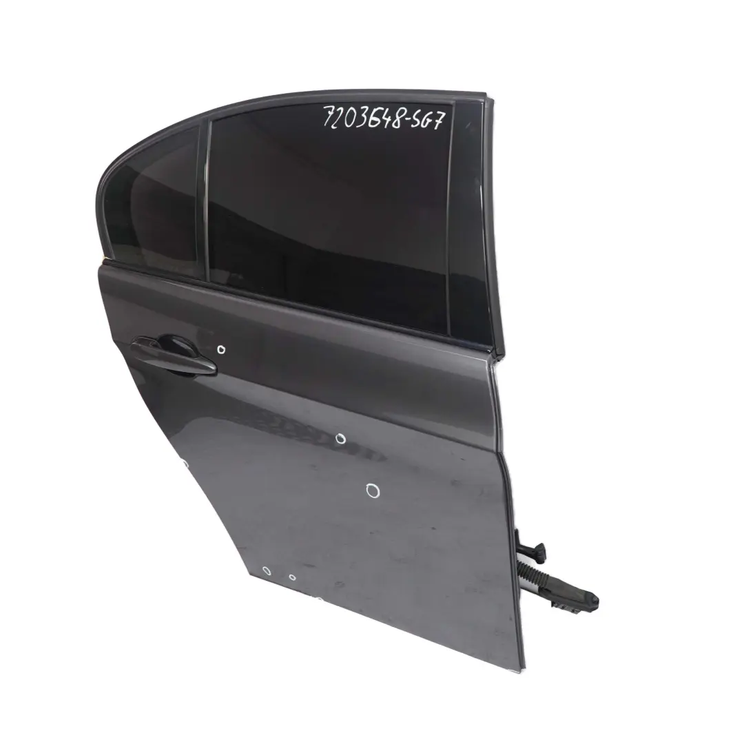 Drzwi Prawe Tylne Tył Sparkling Graphite do BMW E90 o numerze 7203648 BMW E90 Drzwi Prawe Tylne Tył Sparkling Graphite - SKU 7203648-SG7 - Numer Części 7203648