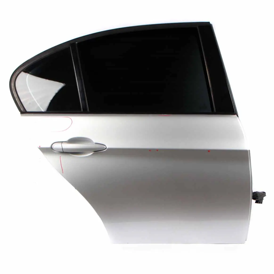 BMW E90 LCI Passeggero Portiera Posteriore Destra Argento-Titanio Argento