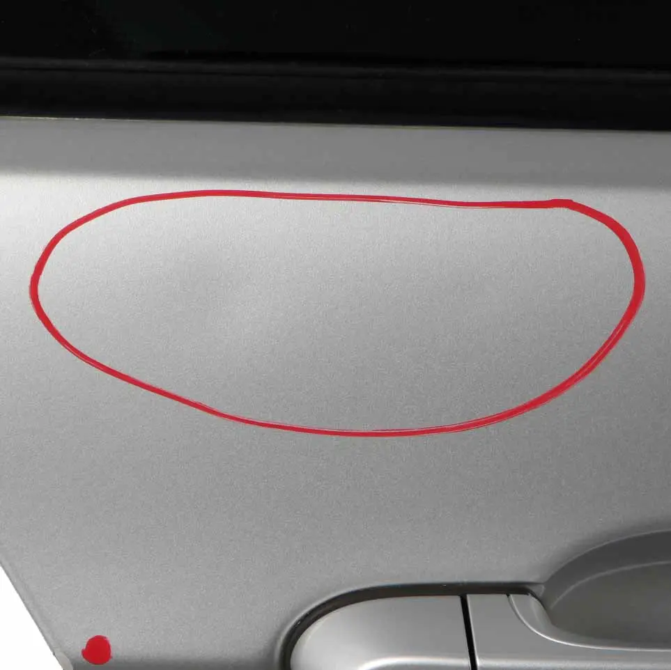 BMW E90 LCI Passeggero Portiera Posteriore Destra Argento-Titanio Argento - SKU 7203648-TS2 - Numero di parte 7203648