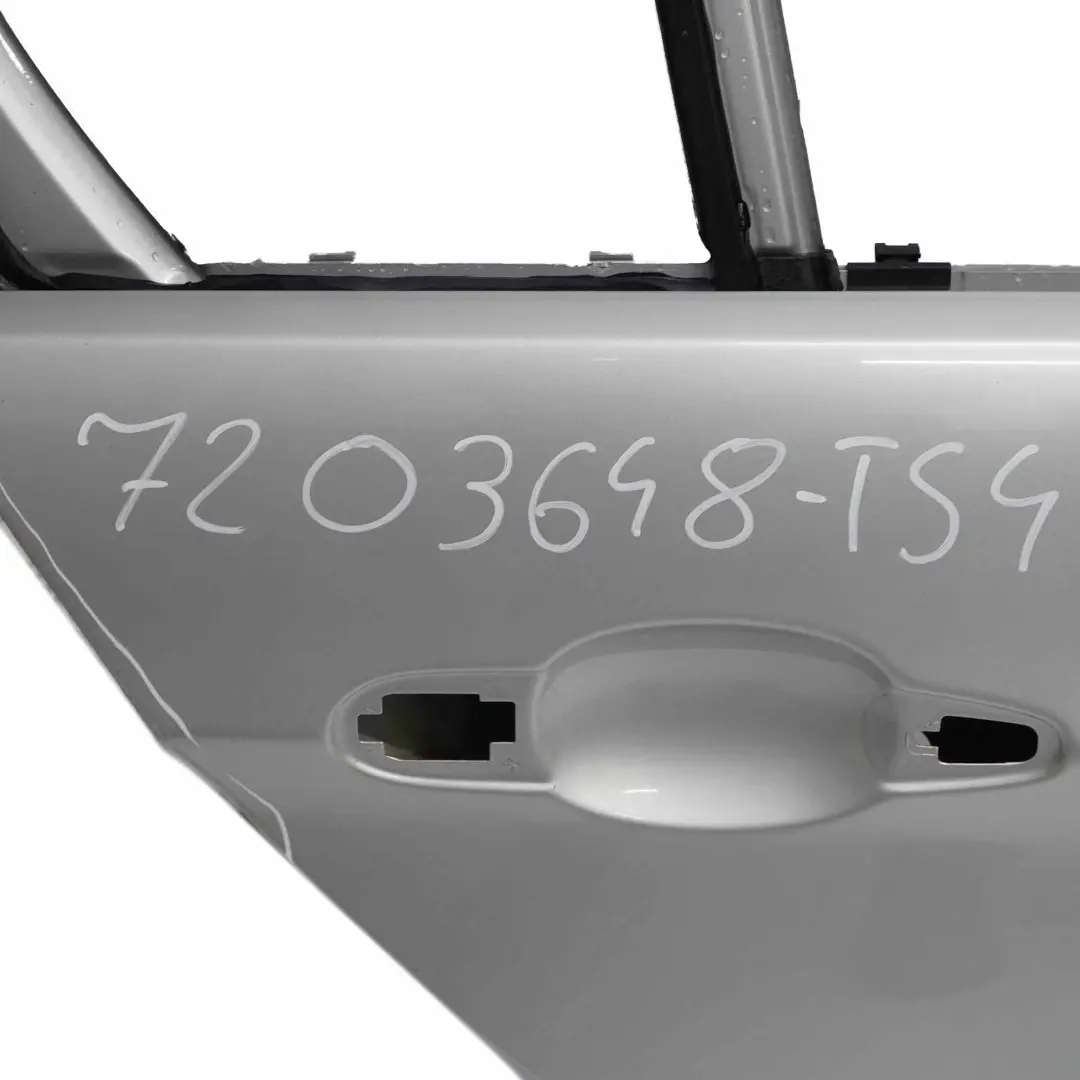 Door Rear Right O/S Titansilber Titan Silver Metallic - 354 to BMW E90 with Part number 7203648 BMW E90 Door Rear Right O/S Titansilber Titan Silver Metallic - 354 - SKU 7203648-TS4 - Part number 7203648