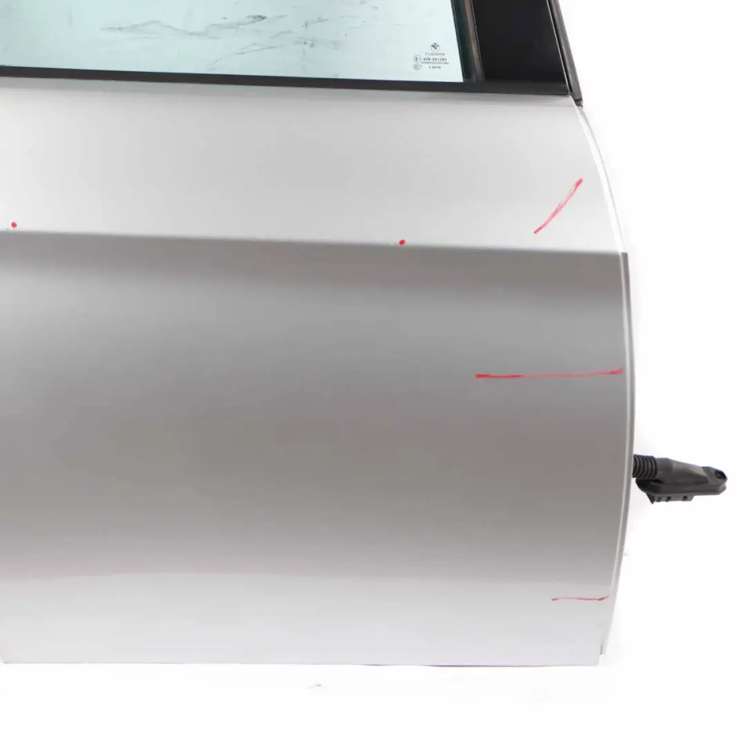 Door Rear Right O/S Titansilber Titan Silver Metallic - 354 to BMW E90 with Part number 7203648 BMW E90 Door Rear Right O/S Titansilber Titan Silver Metallic - 354 - SKU 7203648-TS - Part number 7203648