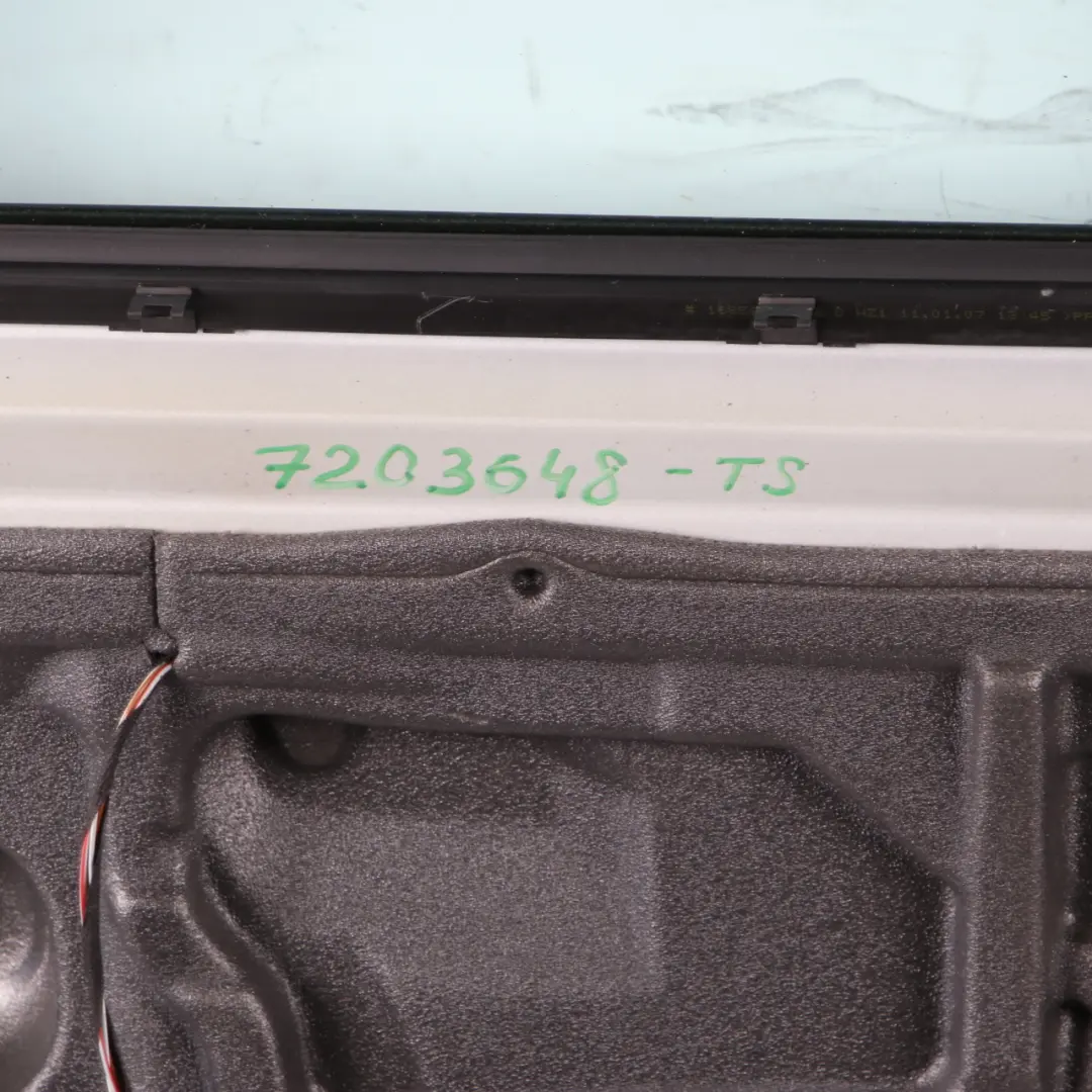 BMW E90 Door Rear Right O/S Titansilber Titan Silver Metallic - 354 - SKU 7203648-TS - Part number 7203648