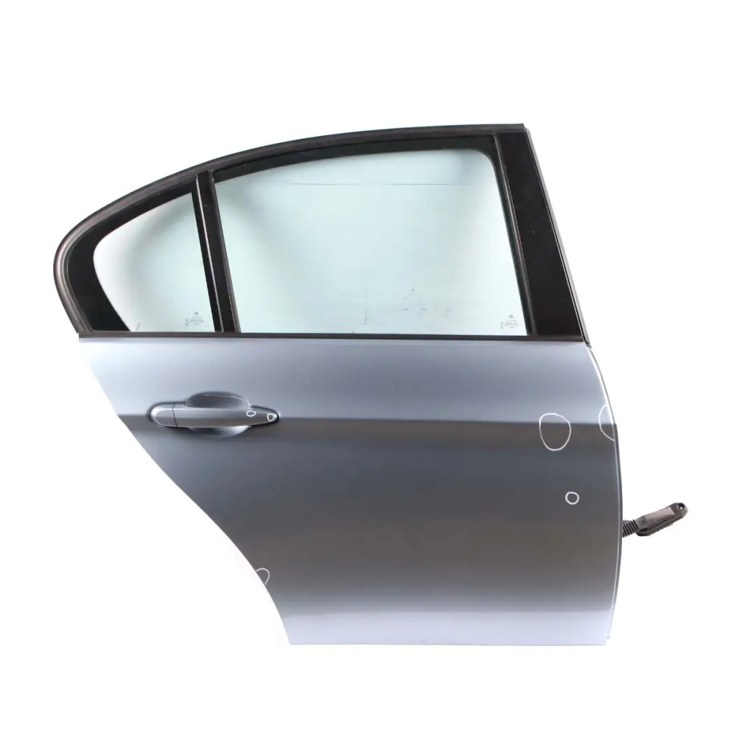 Door Rear Right O/S Bluewater Blue Water Metallic - 896 to BMW 3 E90 Saloon with Part number 7203648 BMW 3 E90 Saloon Door Rear Right O/S Bluewater Blue Water Metallic - 896 - SKU 7203648-WB2 - Part number 7203648