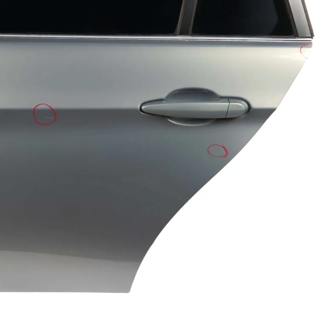 Door Rear Left N/S Arktis Arctic Metallic - A34 to BMW E91 Touring with Part number 7203675 BMW E91 Touring Door Rear Left N/S Arktis Arctic Metallic - A34 - SKU 7203675-AM - Part number 7203675