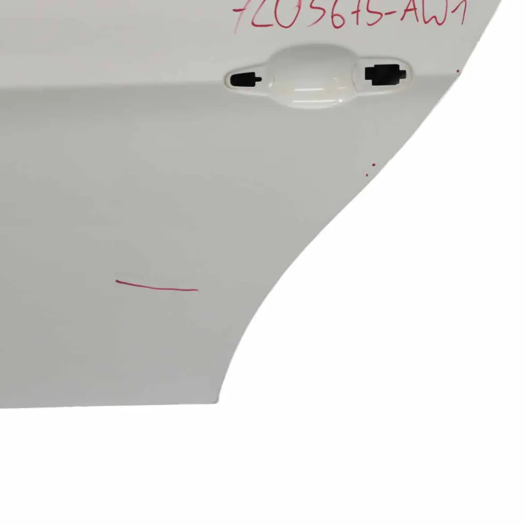 Puerta Trasera Izquierda Alpinweiss 3 - 300 para BMW E91 Touring con número de pieza 7203675 BMW E91 Touring Puerta Trasera Izquierda Alpinweiss 3 - 300 - SKU 7203675-AW1 - Número de pieza 7203675