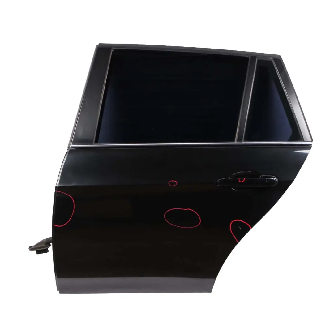 Door Rear Left N/S Black Sapphire Metallic - 475 to BMW 3 Series E91 Touring with Part number 7203675 BMW 3 Series E91 Touring Door Rear Left N/S Black Sapphire Metallic - 475 - SKU 7203675-BS1 - Part number 7203675