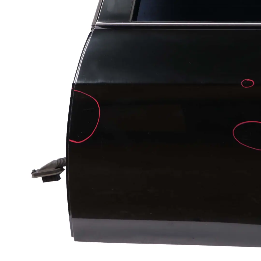 Door Rear Left N/S Black Sapphire Metallic - 475 to BMW 3 Series E91 Touring with Part number 7203675 BMW 3 Series E91 Touring Door Rear Left N/S Black Sapphire Metallic - 475 - SKU 7203675-BS1 - Part number 7203675