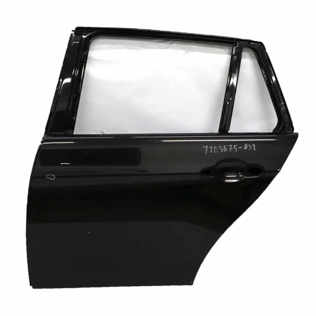  Puerta Trasera Izquierda BMW E91 Touring Negro Zafiro Metalico - 475 - SKU 7203675-BS2 - Número de pieza 7203675